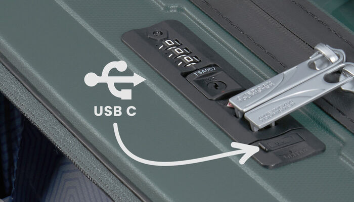 Integroitu USB-C-portti