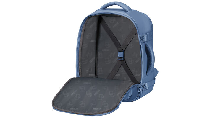 Vaateosasto ristikkäisillä kumunauhoilla