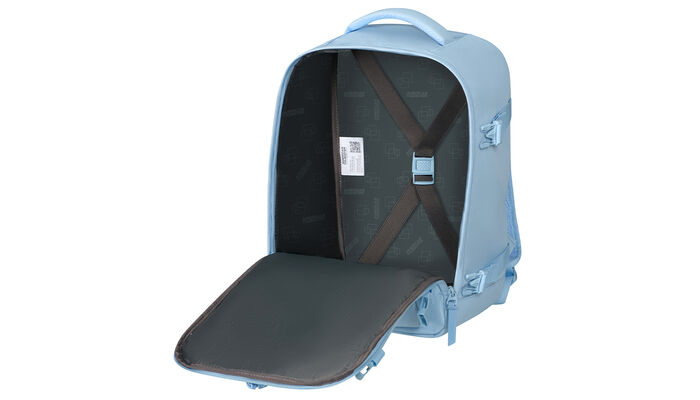 Vaateosasto ristikkäisillä kumunauhoilla