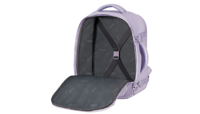 Vaateosasto ristikkäisillä kumunauhoilla