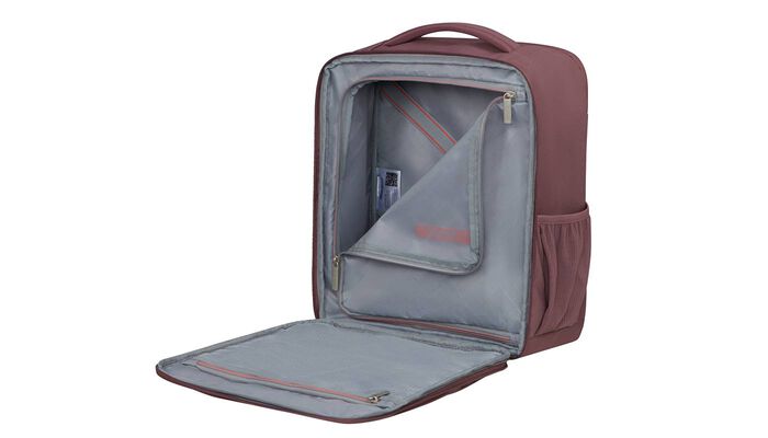 Vaateosasto ristikkäisillä kumunauhoilla