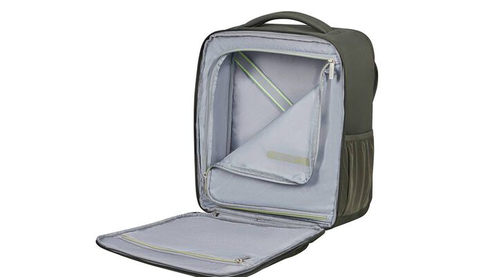 Vaateosasto ristikkäisillä kumunauhoilla