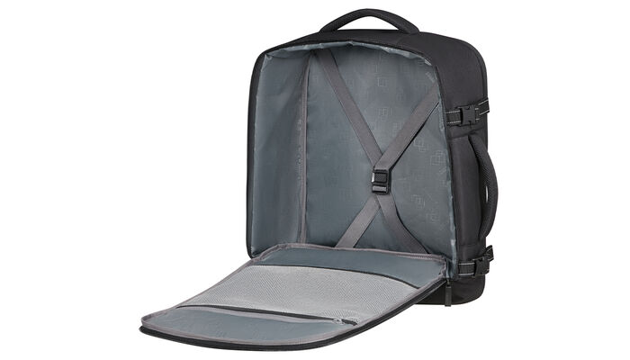 Vaateosasto ristikkäisillä kumunauhoilla