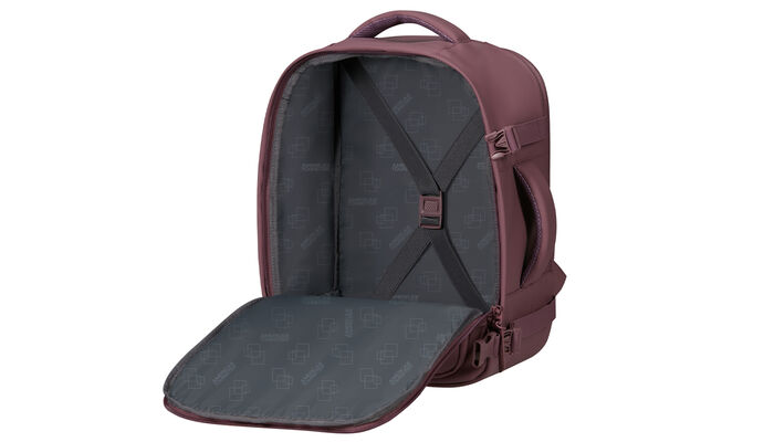 Vaateosasto ristikkäisillä kumunauhoilla