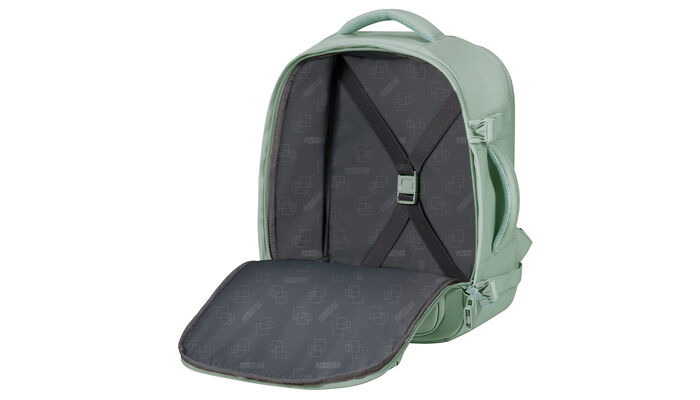 Vaateosasto ristikkäisillä kumunauhoilla