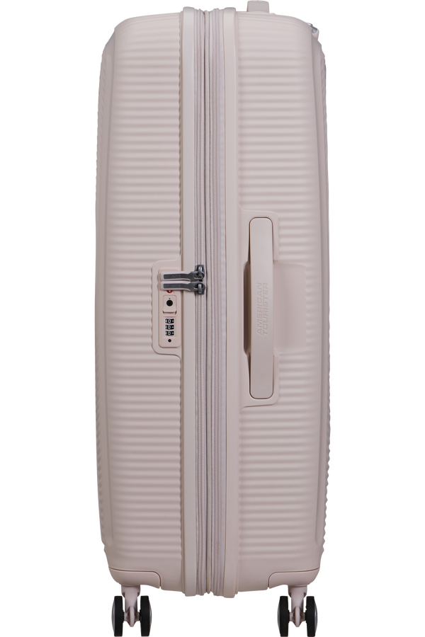 American Tourister SoundBox Spinner TSA Expandable 77cm  Beach Shimmer