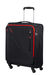 Lite Volt Nelipyöräinen matkalaukku 55cm (20cm) Black/Red