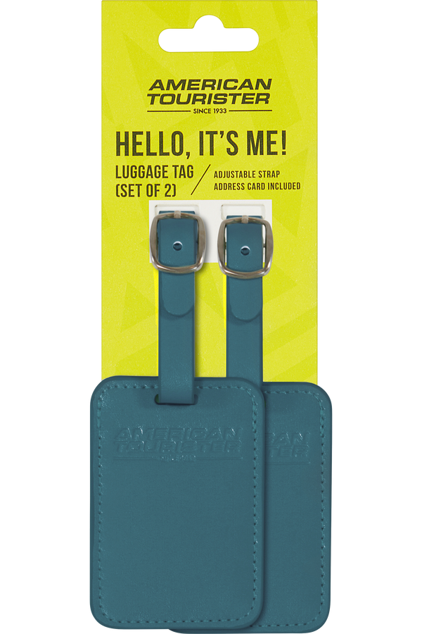 Luggage Tags Nimilappu &ndash; Setti 2 kpl