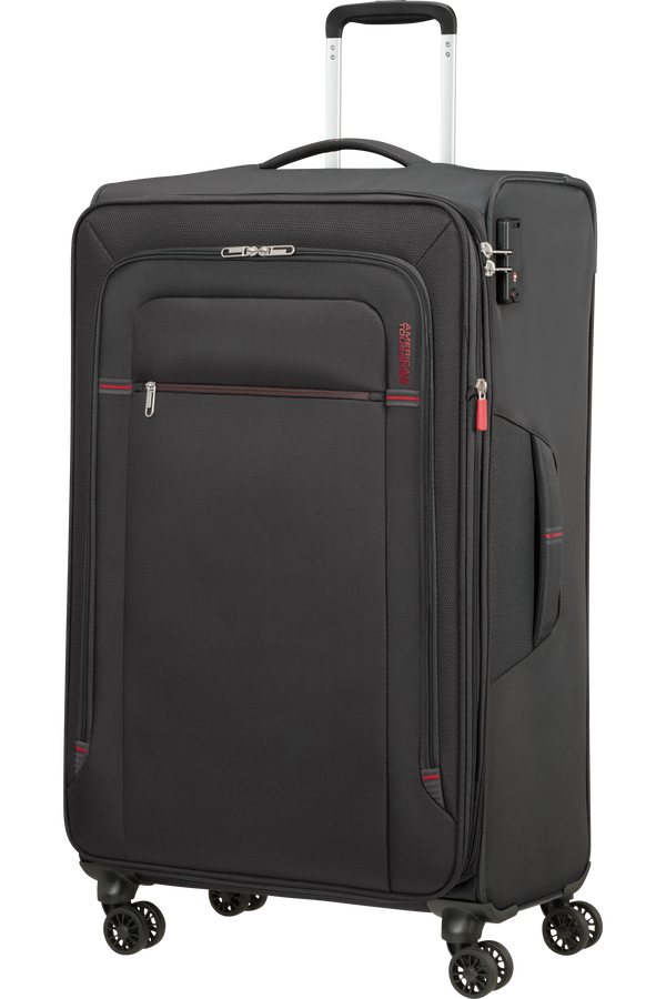 American Tourister Crosstrack Spinner Expandable 79cm  Grey/Red