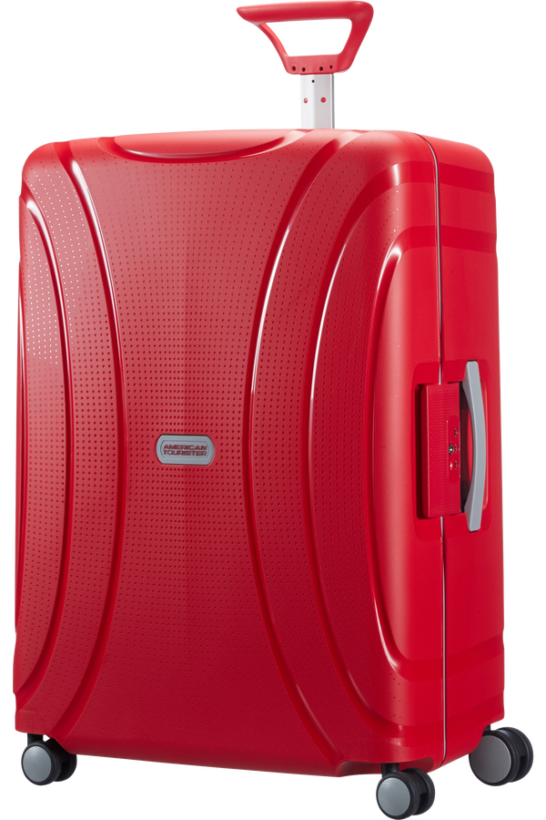 American Tourister Lock'n'Roll 4-wheel Spinner 69cm medium suitcase Energetic Red