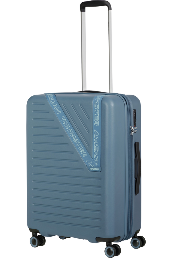 American Tourister Dynabelt Spinner EXP TSA 66cm  Rainstorm Blue American Tourister Dynabelt Spinner EXP TSA 66cm  Rainstorm Blue