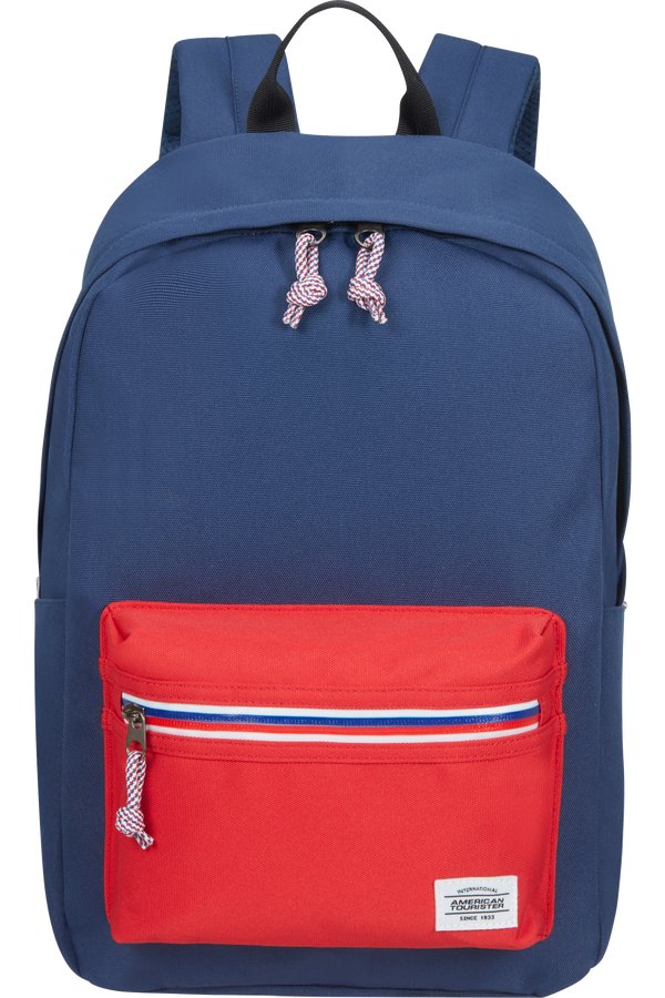 American Tourister Upbeat Backpack ZIP Navy/Red