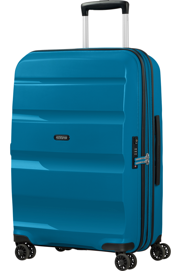 American Tourister Bon Air Dlx Spinner TSA Expandable 66cm  Seaport Blue