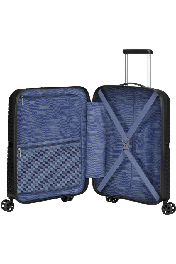 American Tourister Airconic Spinner Frontloader 15.6' 55cm  Onyx Black