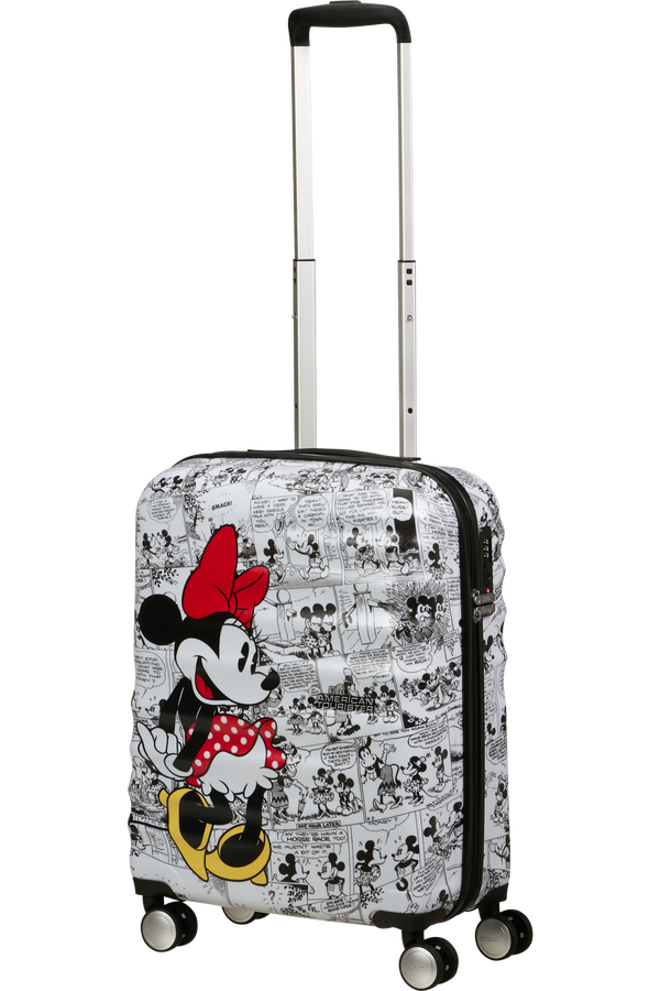 American Tourister Disney Wavebreaker Spinner TSA Disney Fl 55cm  Minnie Comics White American Tourister Disney Wavebreaker Spinner TSA Disney Fl 55cm  Minnie Comics White