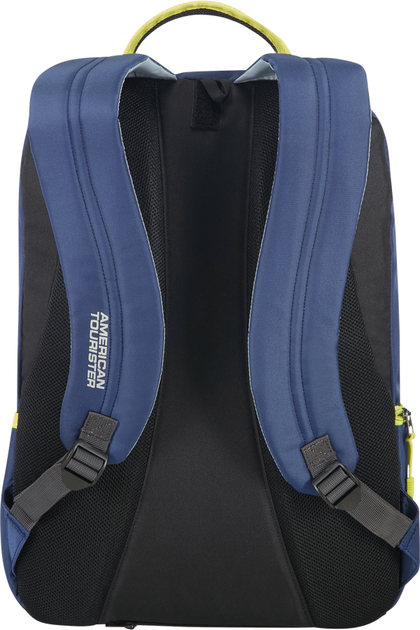 American Tourister Urban Groove Laptop Backpack  True Navy/Lime