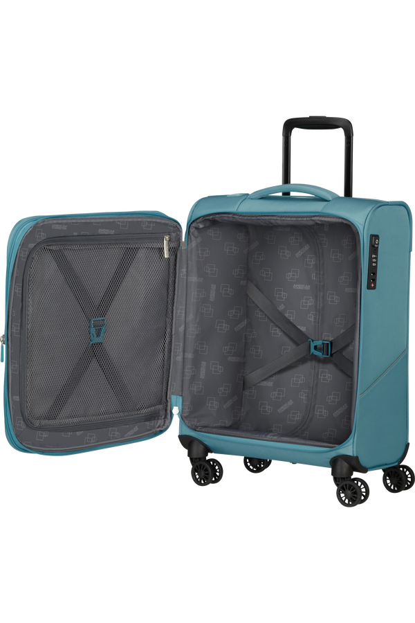 American Tourister SummerRide Spinner S EXP TSA 55cm Breeze Blue