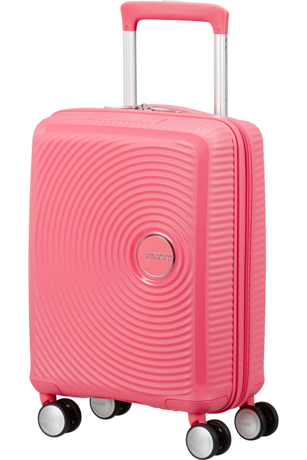 American Tourister Soundbox Mini Spinner 47cm  Sun Kissed Coral