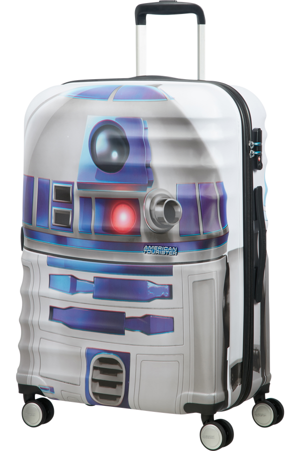 American Tourister Wavebreaker Disney 4-wheel 67cm medium Spinner suitcase Star Wars R2-D2 American Tourister Wavebreaker Disney 4-wheel 67cm medium Spinner suitcase Star Wars R2-D2