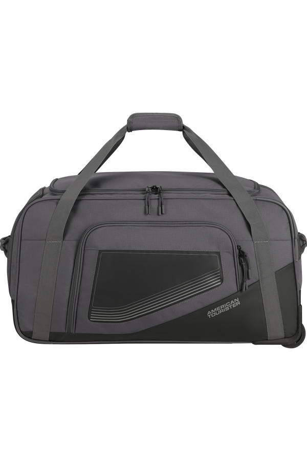 American Tourister City Racer Duffle with Wheels M Black