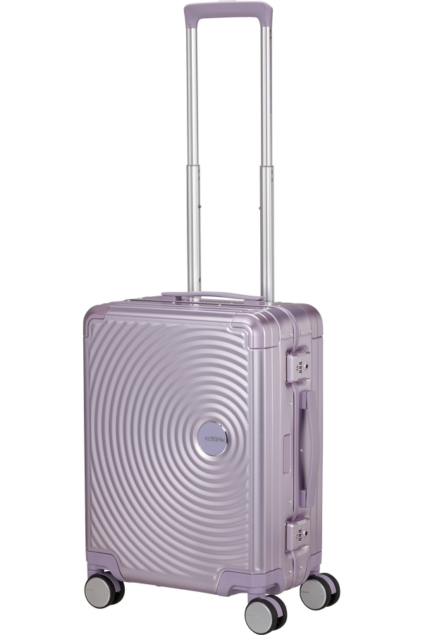 American Tourister Soundbox Alu Spinner TSA 55cm  Stormy Lilac