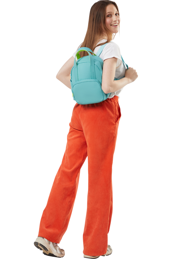 American Tourister Puffypop Mini Backpack S  Dusty Turquoise American Tourister Puffypop Mini Backpack S  Dusty Turquoise