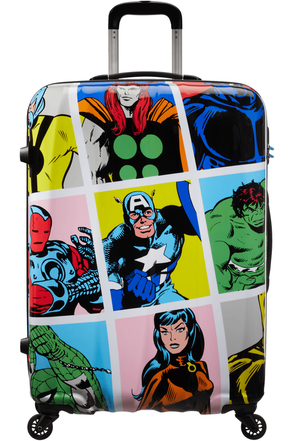 American Tourister Marvel Legends Spinner Alfatwist 75cm Marvel Pop Art
