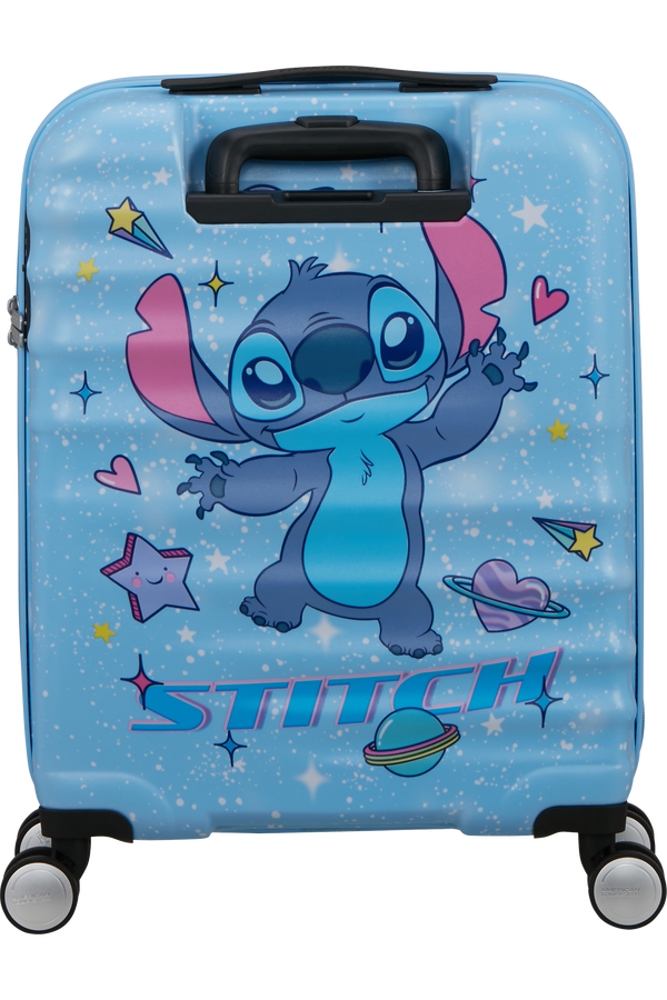 Disney Wavebreaker 55cm Lentolaukku | American Tourister Disney Wavebreaker Spinner TSA Disney Fl 55cm  Stitch Universe