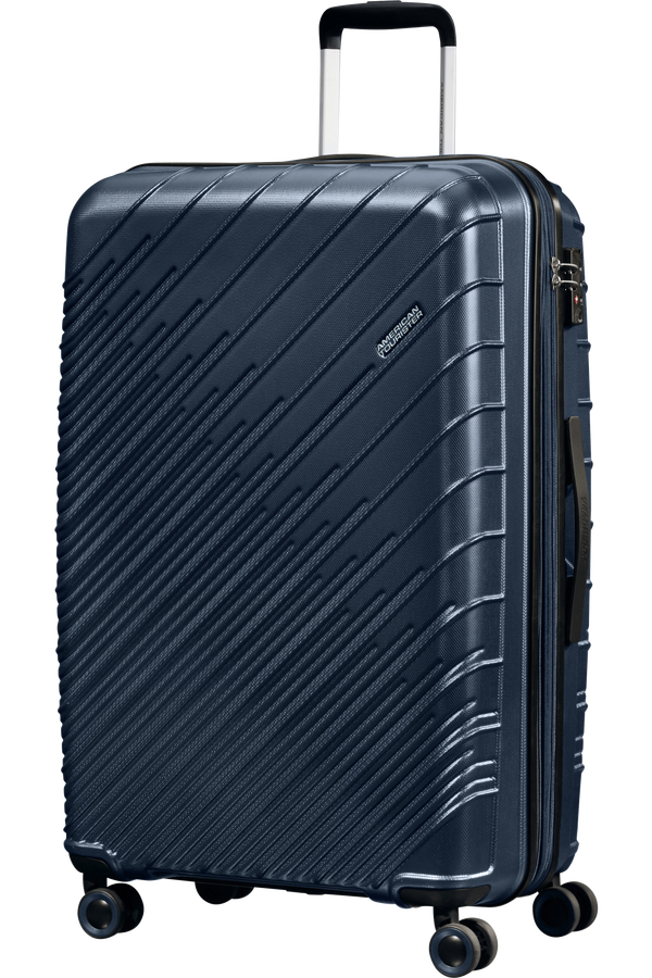 American Tourister Speedstar Spinner 77/28 Exp Tsa  Atlantic Blue