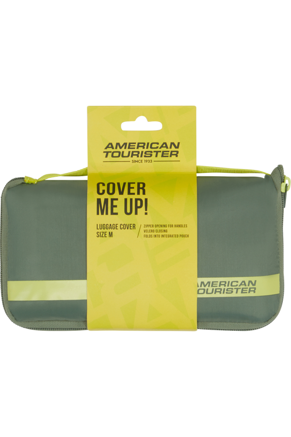 American Tourister American Tourist. Ta Foldable Luggage Cover M  Olive/Lime