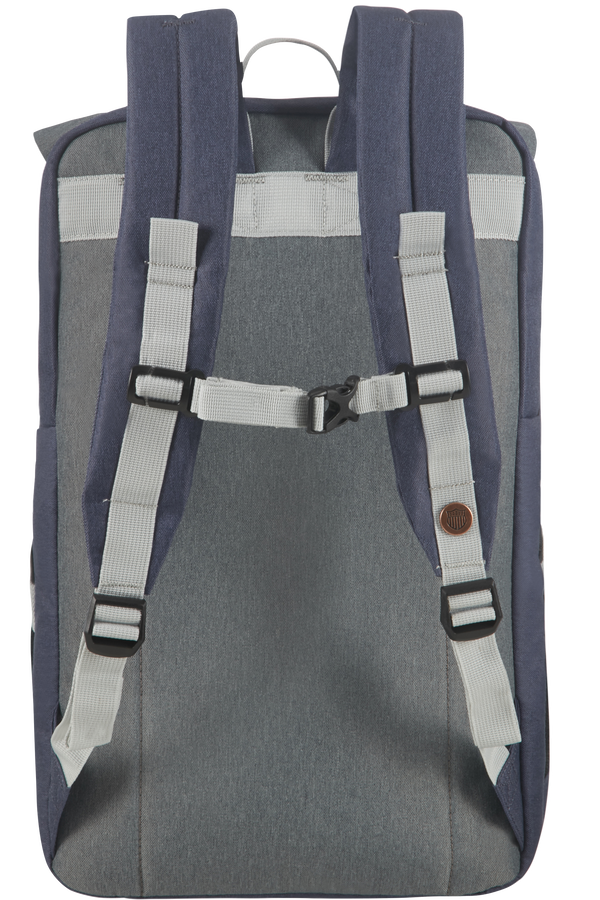 American Tourister Urban Groove UG Lifestyle Backpack 4 17.3'  Grey/Blue