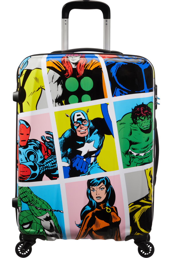 American Tourister Marvel Legends Spinner Alfatwist 65cm  Marvel Pop Art