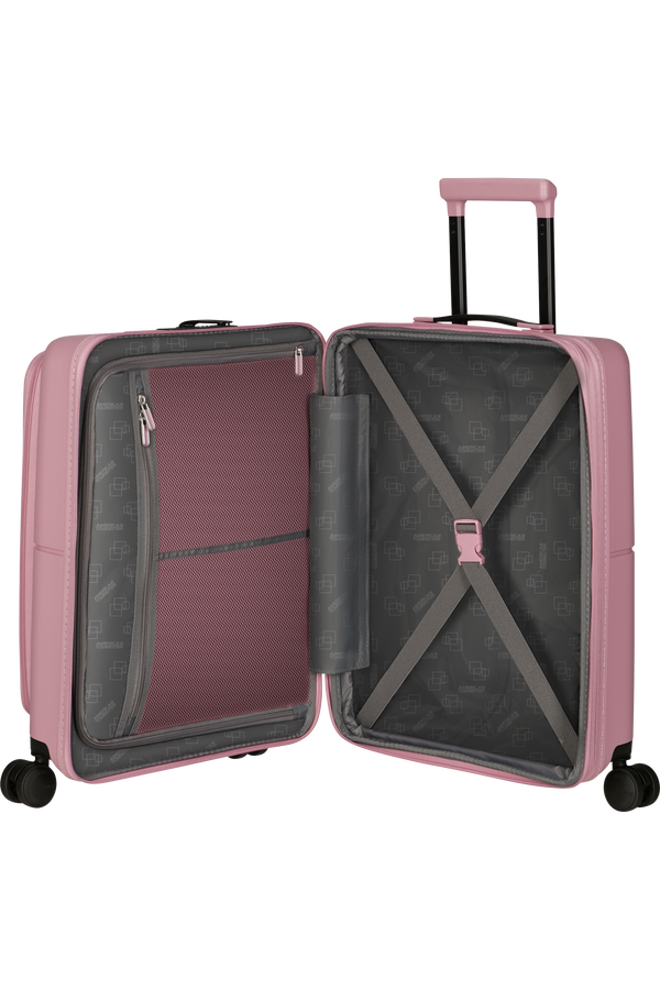 American Tourister DashPop Spinner Expandable Frontloader 55cm  Lilas Pink