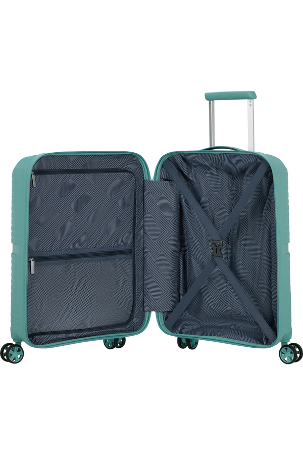 American Tourister Airconic Spinner Frontloader 15.6' 55cm  Dusty Turquoise