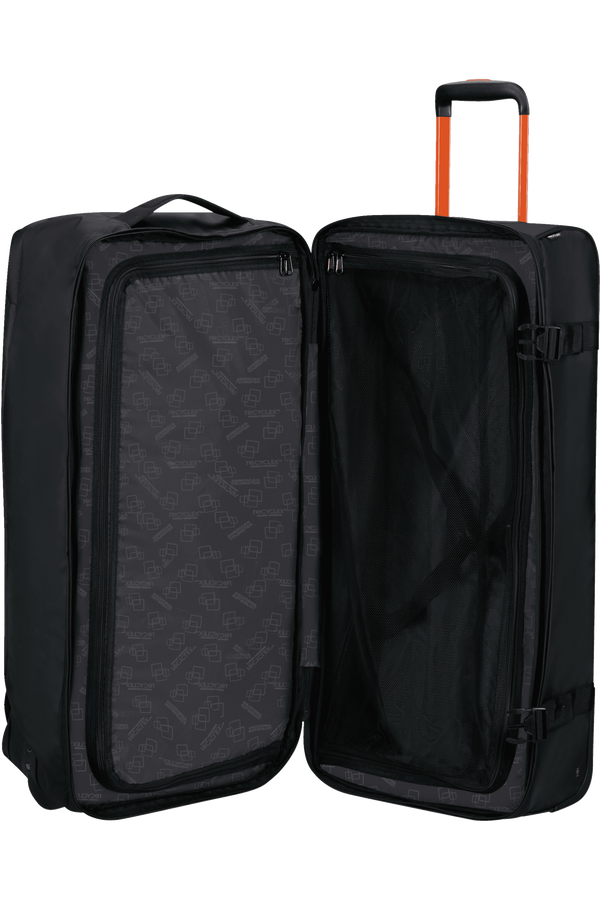 American Tourister Urban Track Duffle with wheels Lmtd L  Black/Orange