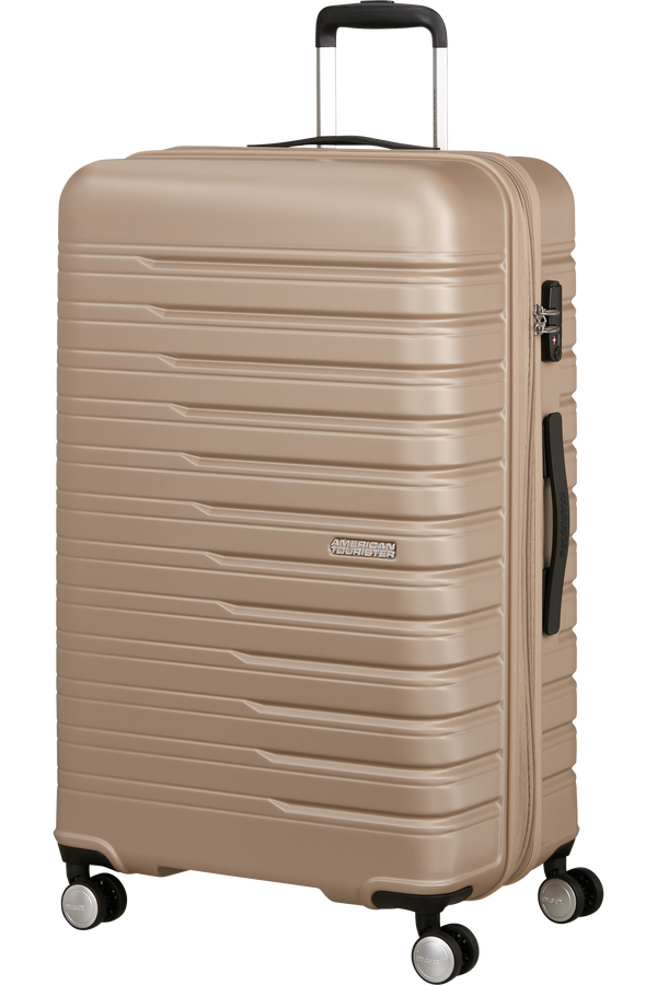 American Tourister Flashline Spinner 78/29 EXP TSA  Ivory gold