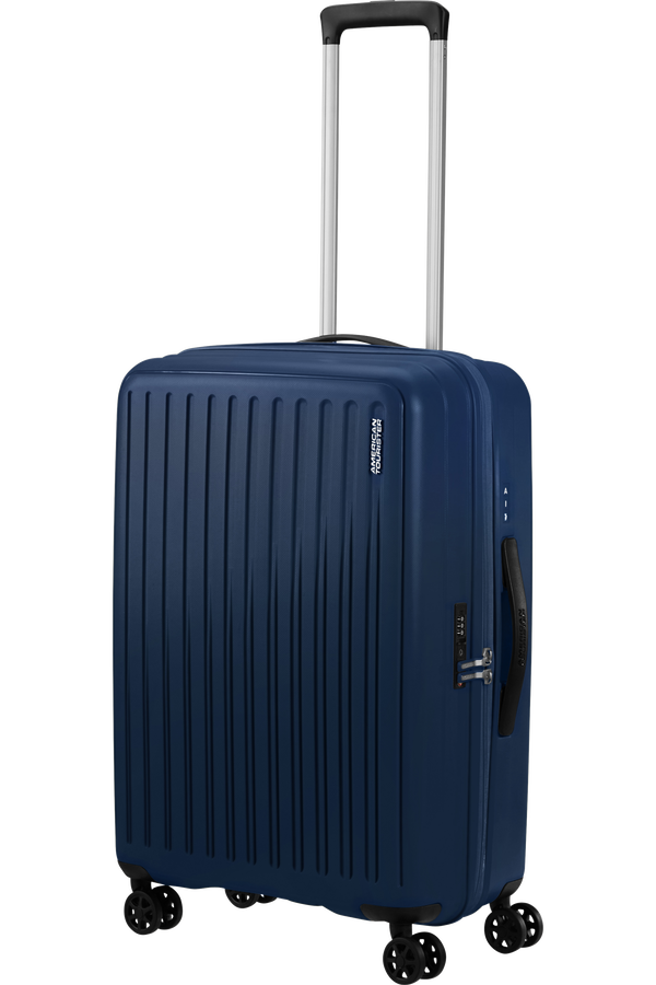 American Tourister Rejoy Spinner 68/25 Tsa 68  Navy Blue