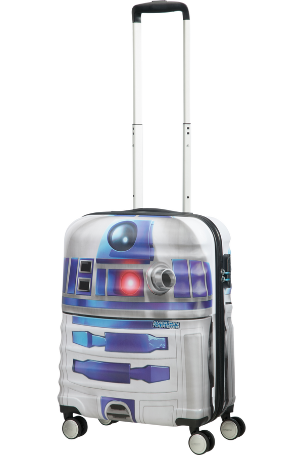 American Tourister Wavebreaker Disney 4-wheel cabin baggage Spinner suitcase 55x40x20cm Star Wars R2-D2 American Tourister Wavebreaker Disney 4-wheel cabin baggage Spinner suitcase 55x40x20cm Star Wars R2-D2