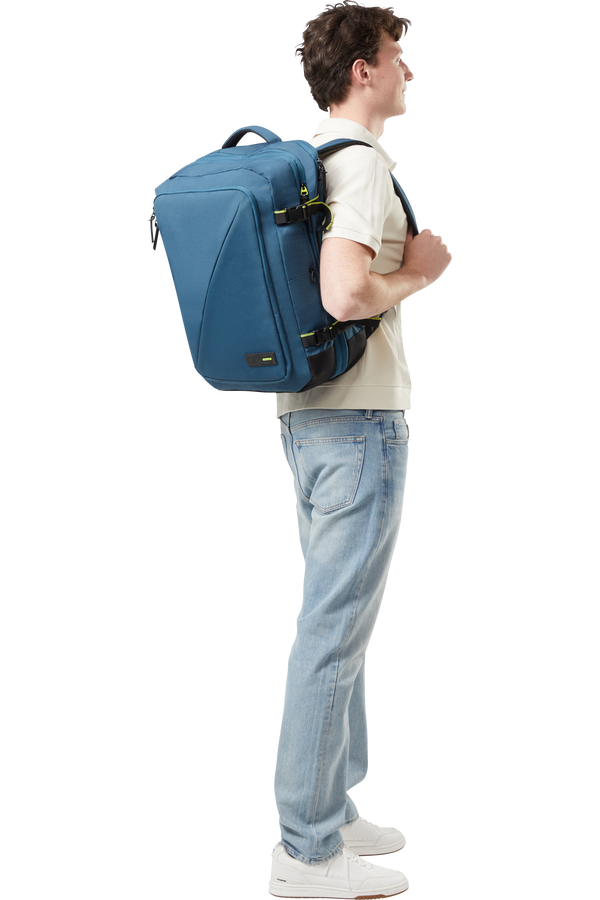 American Tourister Take2cabin Travel Backpack Expandable L  Harbor Blue American Tourister Take2cabin Travel Backpack Expandable L  Harbor Blue