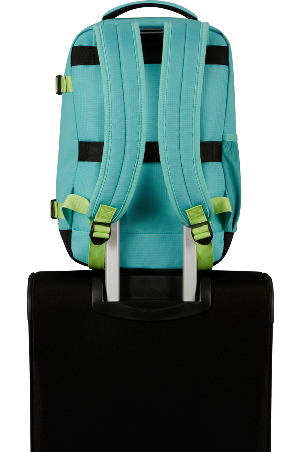 American Tourister Take2cabin Casual Backpack S  Dusty Turquoise/Lime