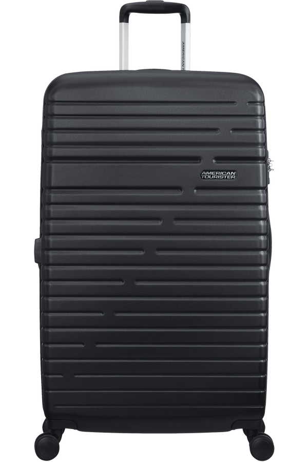 American Tourister Aero Racer Spinner Expandable 79cm  Jet Black