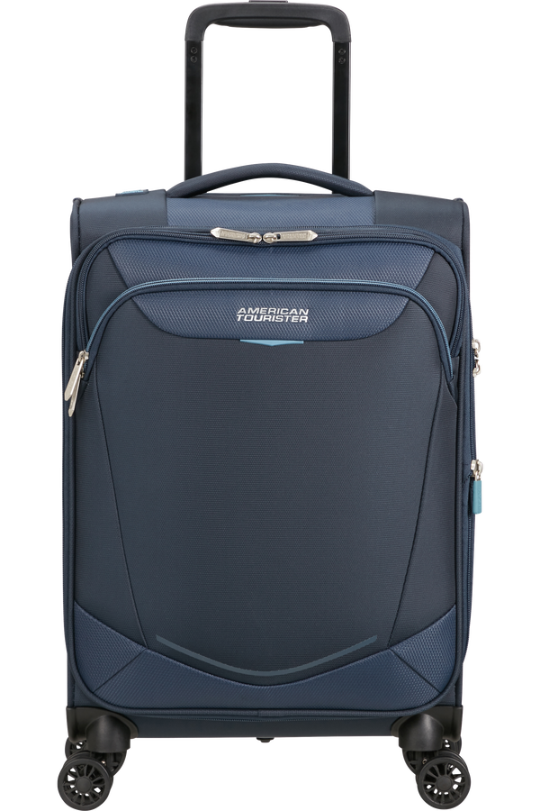 American Tourister SummerRide Spinner Expandable TSA 55cm L35 Navy