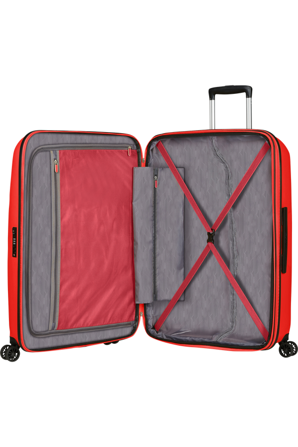 American Tourister Bon Air Dlx Spinner TSA Expandable 75cm  Magma Red