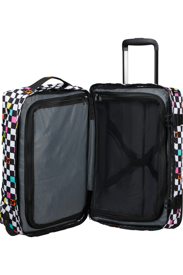 American Tourister Urban Track Disney Duffle with Wheels Disney S  Mickey Check