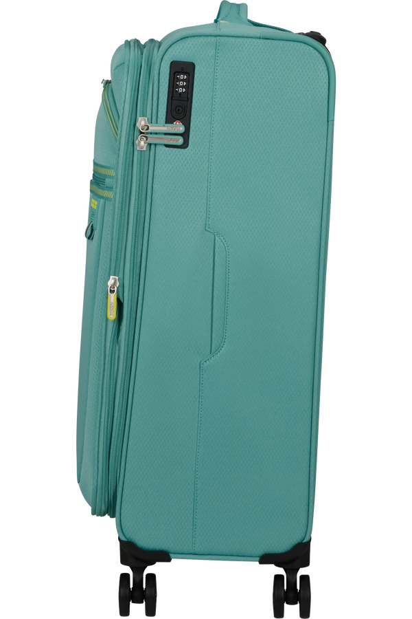 American Tourister Aerospin Spinner Expandable M  Dusty Turquoise