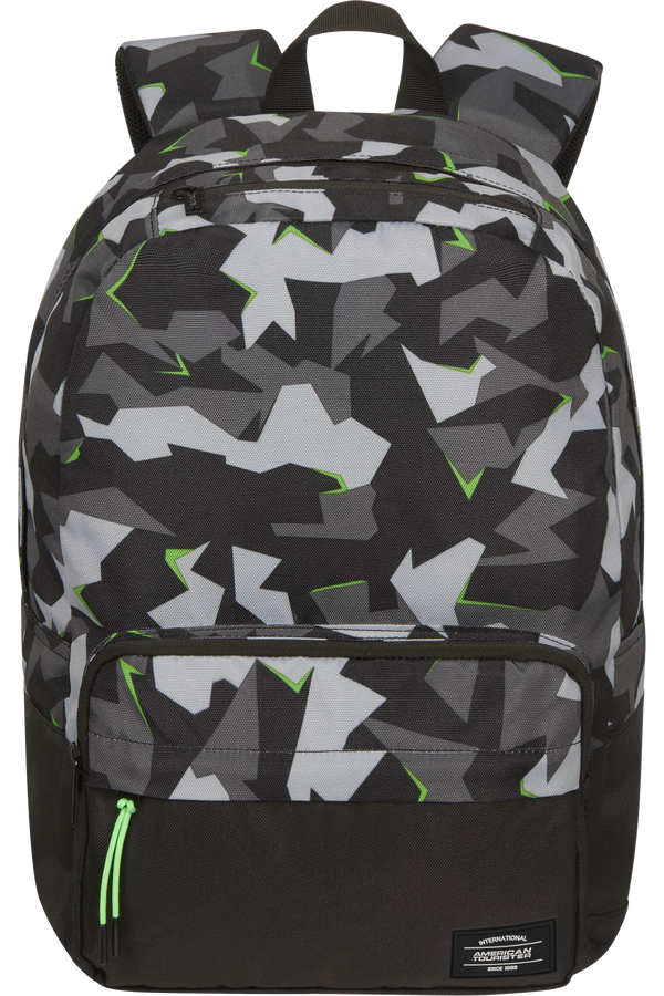 American Tourister Urban Groove Lifestyle Backpack Print  Camo/Acid Green