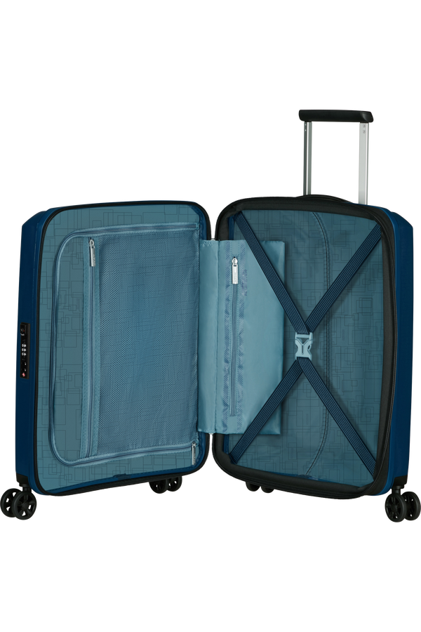 American Tourister Aerostep Spinner 55/20 Exp Tsa 55cm  Navy Blue
