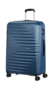 American Tourister Wavetwister Spinner TSA 77cm  Dark Navy