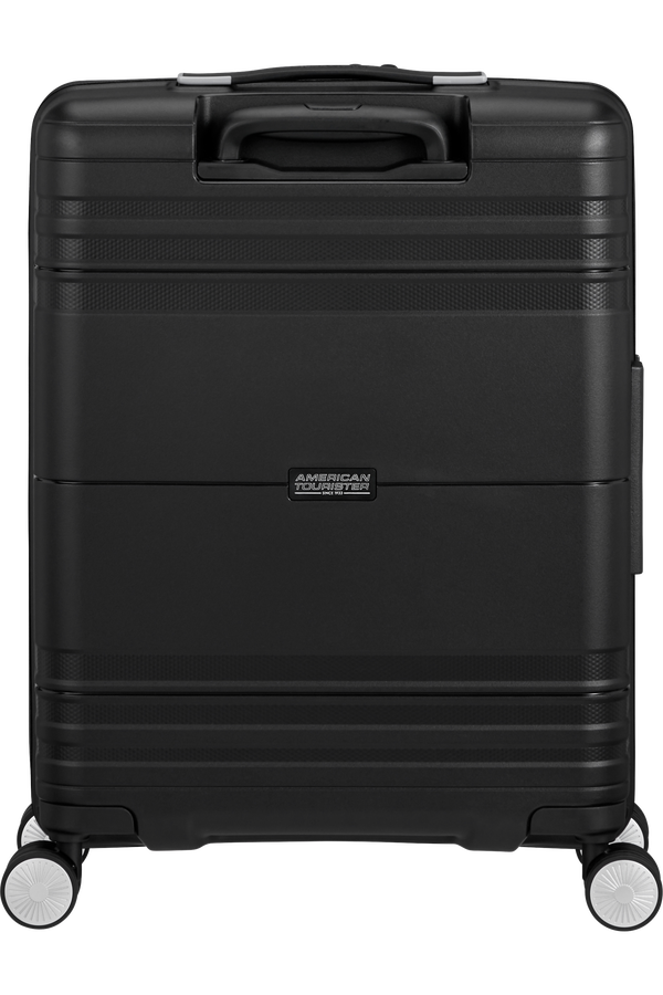 American Tourister Hello Cabin Spinner TSA Coated 55cm  Onyx Black American Tourister Hello Cabin Spinner TSA Coated 55cm  Onyx Black
