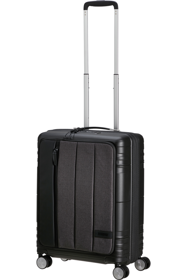 American Tourister Hello Cabin Spinner Expandable 55cm  Grey Melange American Tourister Hello Cabin Spinner Expandable 55cm  Grey Melange